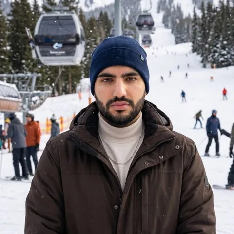 Divo Move outdoors at a snowy mountain resort